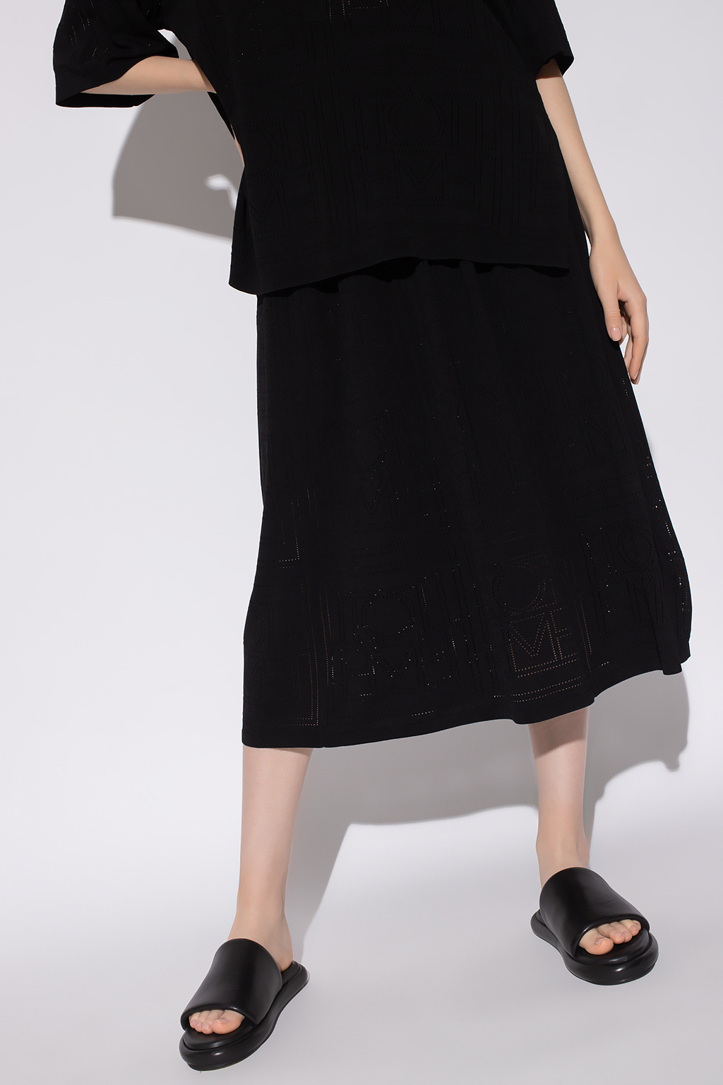 TOTEME Openwork skirt