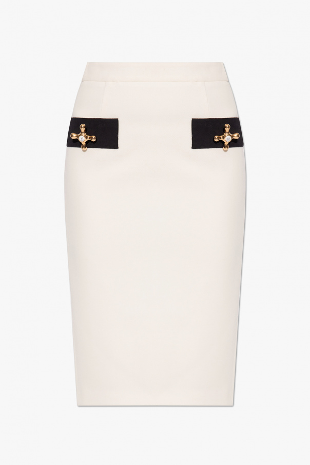 Moschino Skirt with appliqués