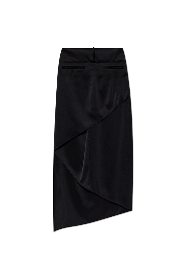 Courrèges Satin skirt