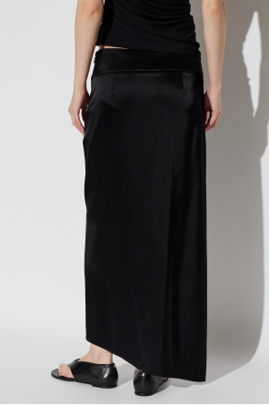 Courrèges Satin skirt
