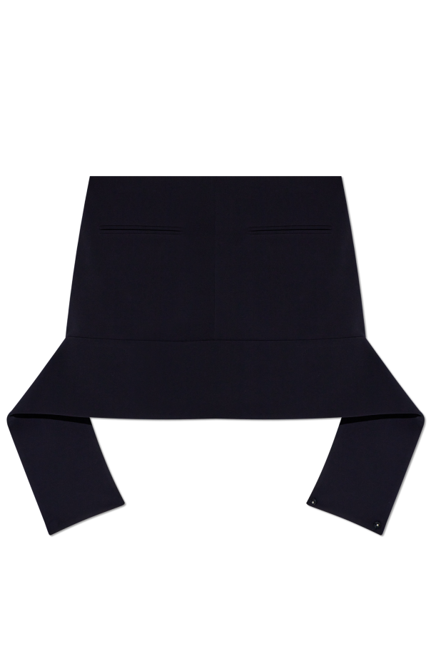 Courrèges Rock mit Verschluss