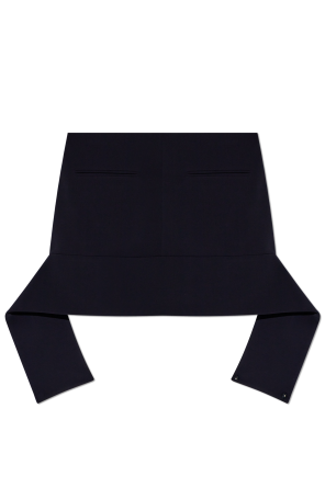 Skirt with fastening