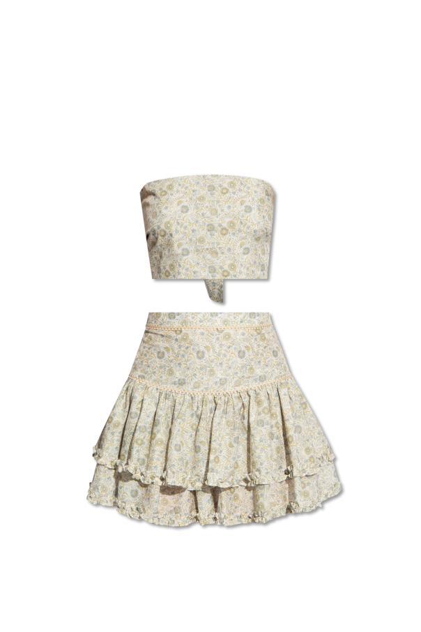 IXIAH ‘Dahlia’ top & skirt set