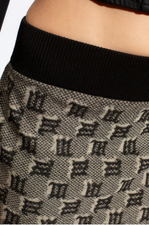 MISBHV Krótka spódnica ‘Monogram’
