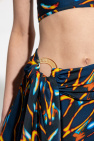 The Attico NAVY BLUE Beach skirt