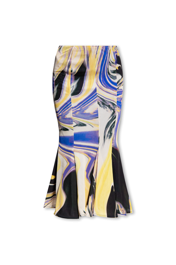 The Attico Patterned skirt