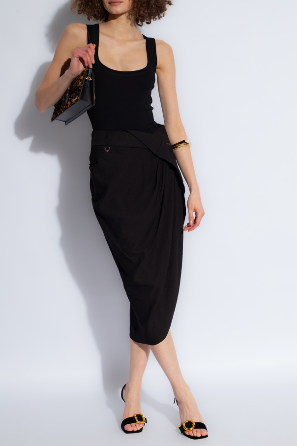 Jacquemus ‘Saudade’ asymmetrical skirt