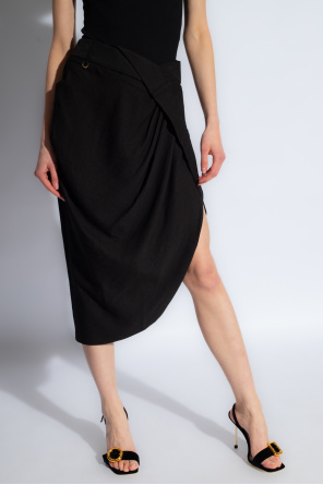 Jacquemus ‘Saudade’ asymmetrical skirt