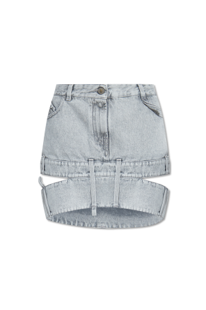 moncler enfant baby cotton shirt and shorts set