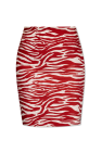 The Attico RED Beach skirt from the 'Join Us At The Beach' collection