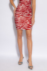The Attico RED Beach skirt from the 'Join Us At The Beach' collection