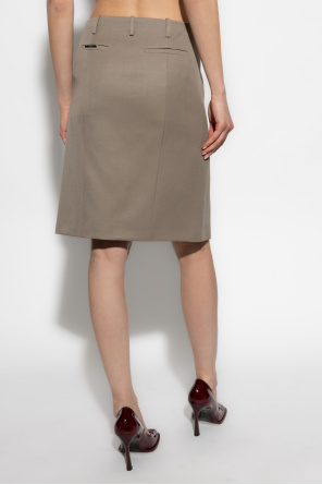 The Attico Wool skirt