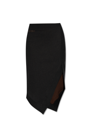 Skirt with logo