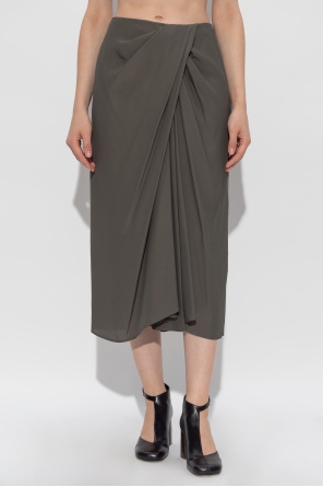 Dries Van Noten Spódnica z jedwabnym wykończeniem