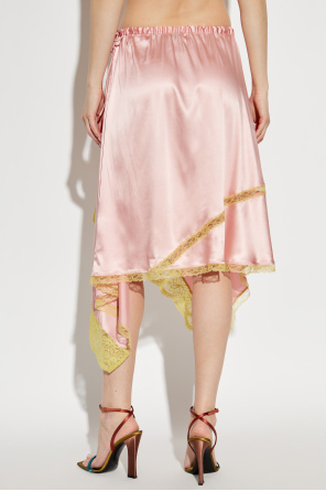 Dries Van Noten Jedwabna spódnica