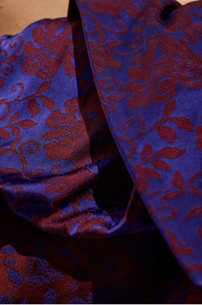 Dries Van Noten Falda con motivo floral