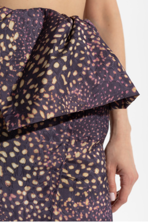 Dries Van Noten Falda cruzada