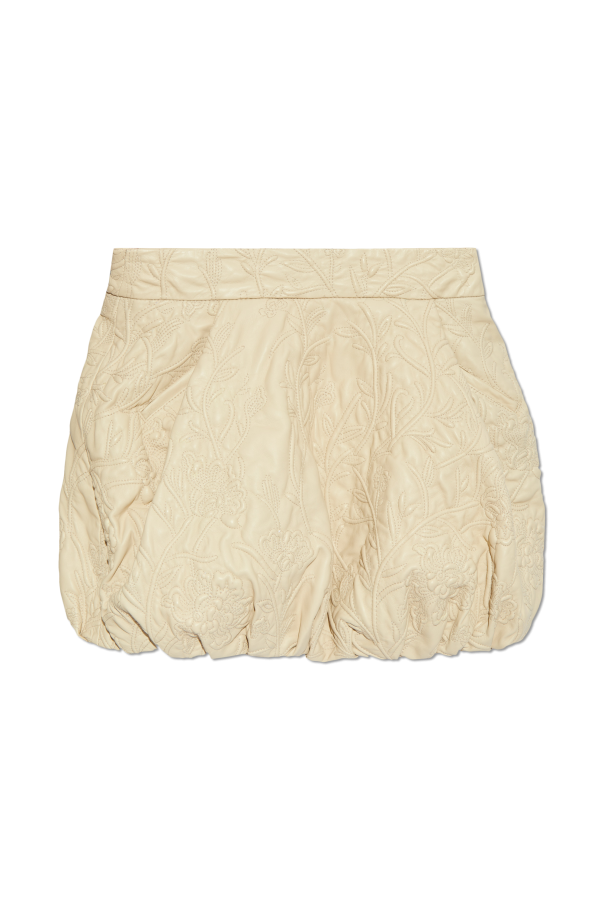 Munthe Leather skirt 'Frauke'