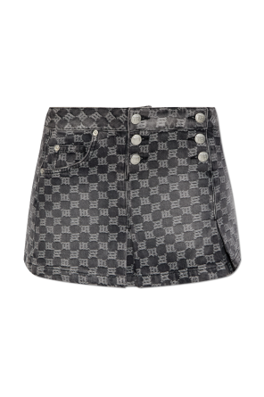 Monogram skirt
