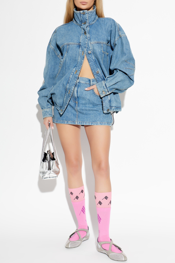 The Attico Jeansrock