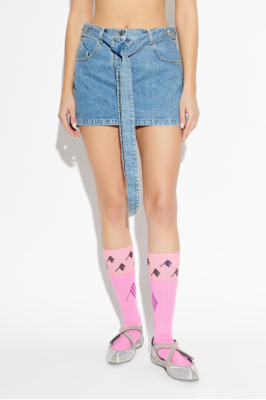 The Attico Jeansrock