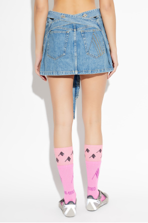 The Attico Jeansrock