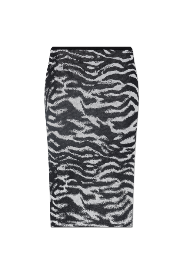 Animal print skirt od The Attico