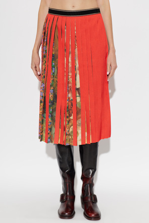 Dries Van Noten Saia plissada ‘Saradi’