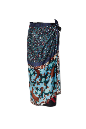 Silk skirt "Scarfy Long"