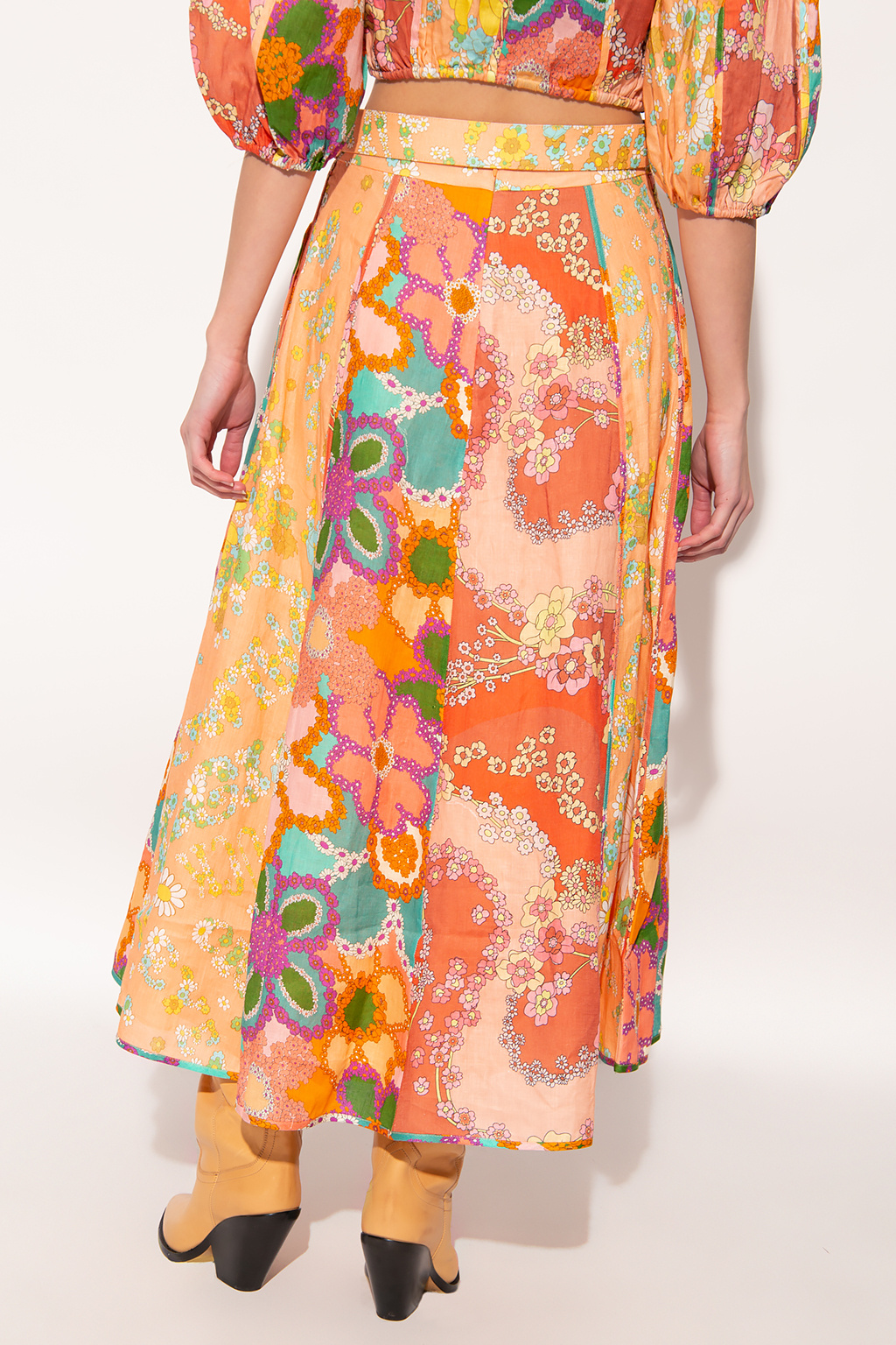 Zimmermann Floral-printed skirt