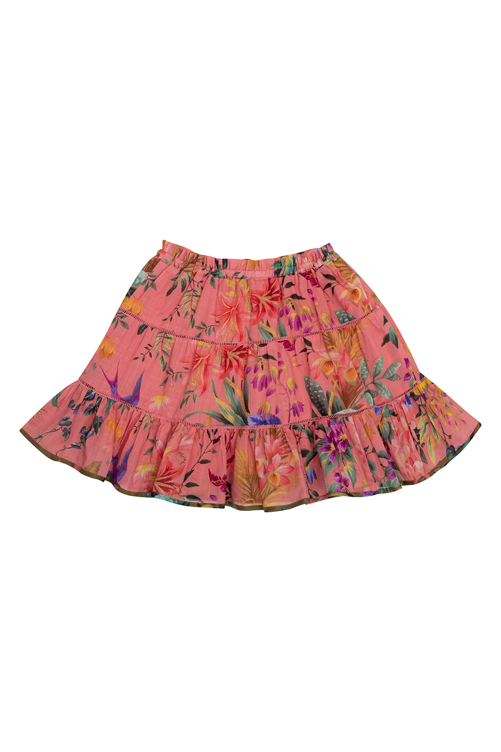 Zimmermann Kids Floral skirt