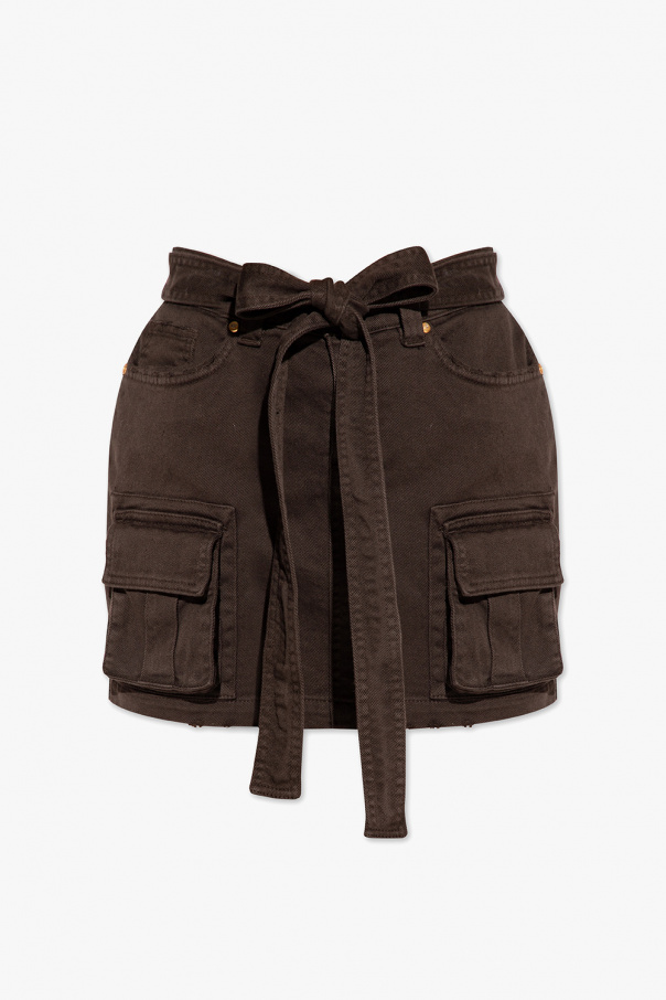 Blumarine Mini skirt with multiple pockets