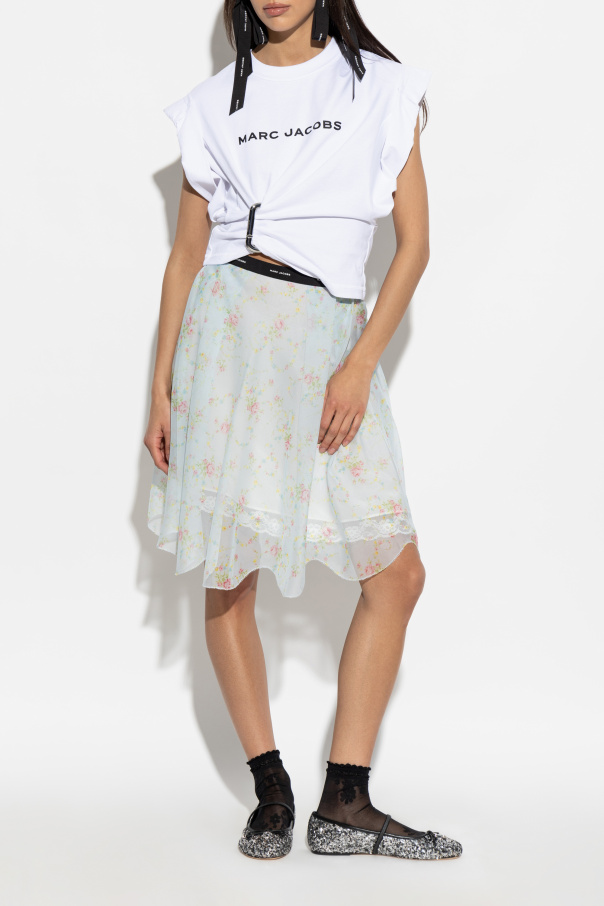 Marc Jacobs Floral motif skirt