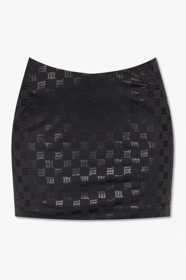 MISBHV Short skirt with monogram