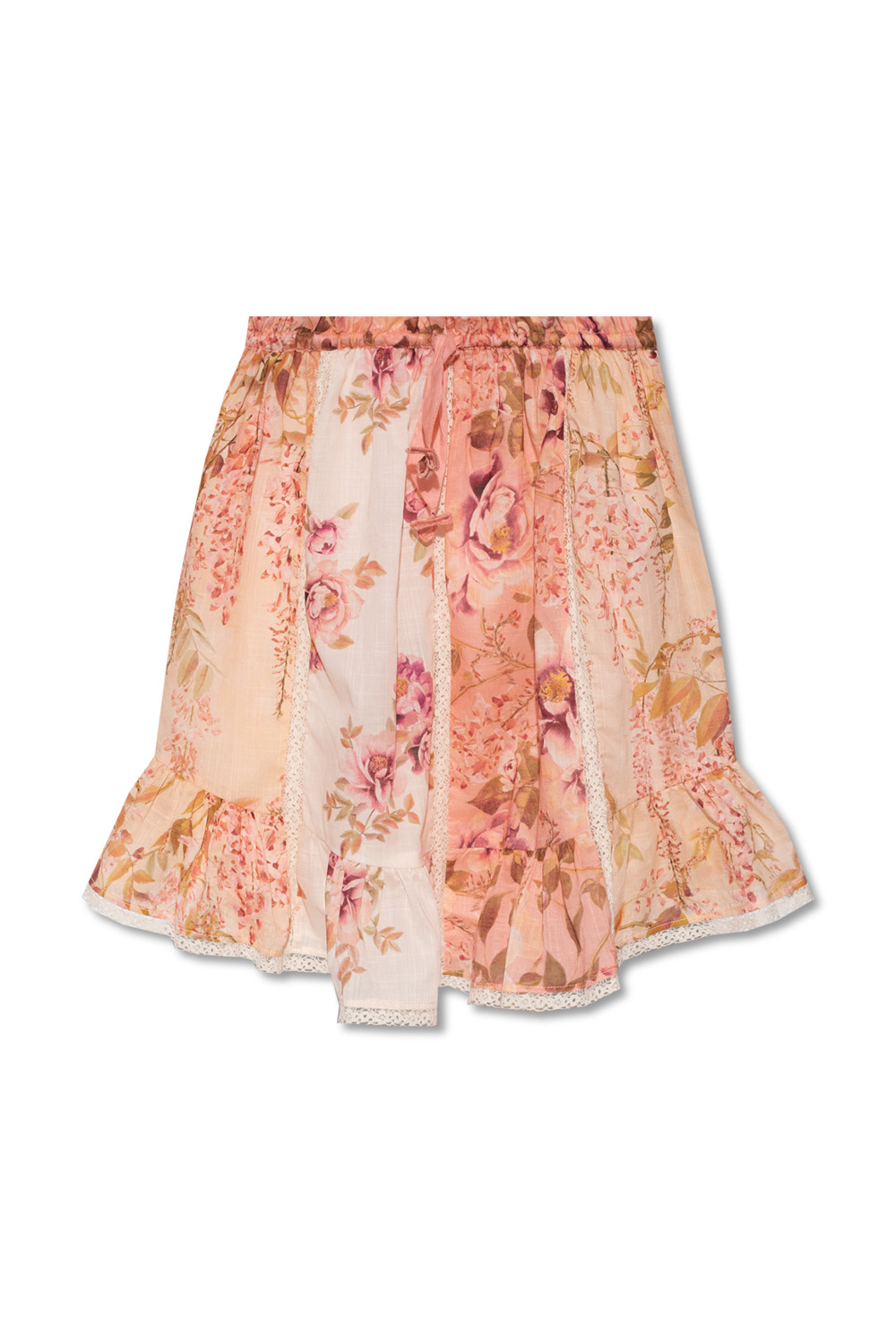 Zimmermann Kids Zimmermann Kids ZIMMERMANN KIDS SKIRT WITH FLORAL MOTIF KIDS