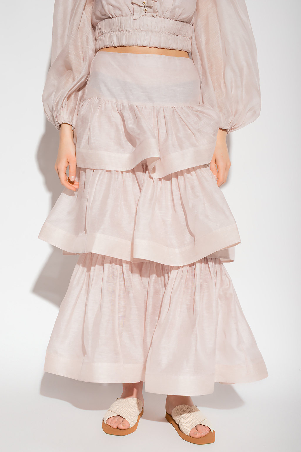 Zimmermann Ruffled skirt