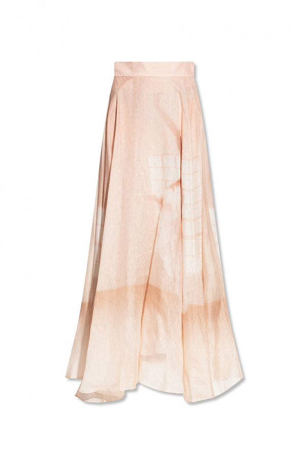 Zimmermann Long skirt with print