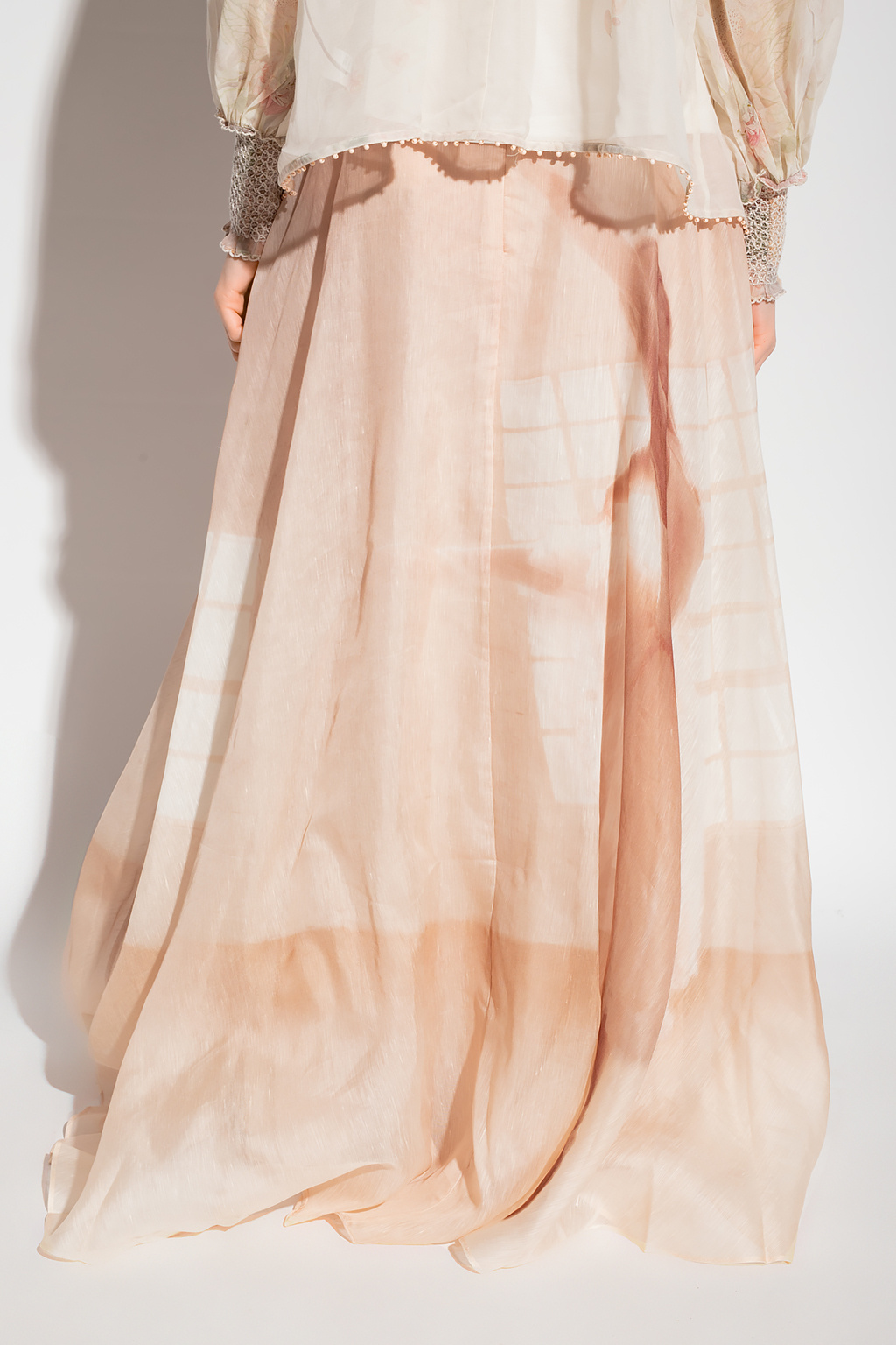 Zimmermann Long skirt with print