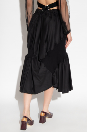 Comme des Garçons Noir Kei Ninomiya Skirt with elastic welts