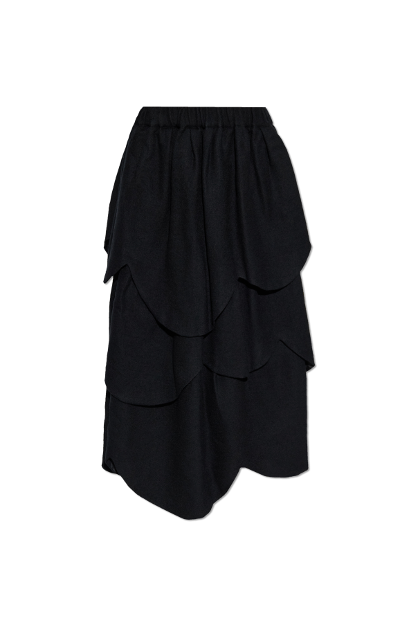 Asymmetrical skirt od Comme des Garçons Noir Kei Ninomiya