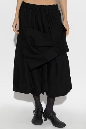 Comme des Garçons Noir Kei Ninomiya Falda de lana