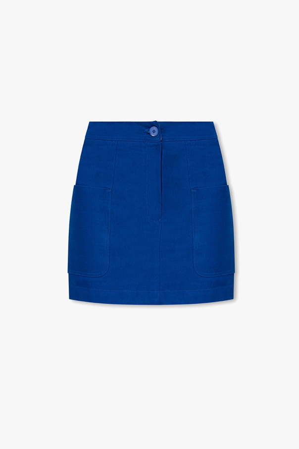 Emporio Armani round Cotton skirt