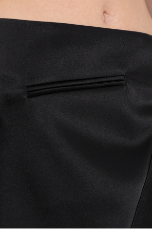 Courrèges Satin skirt