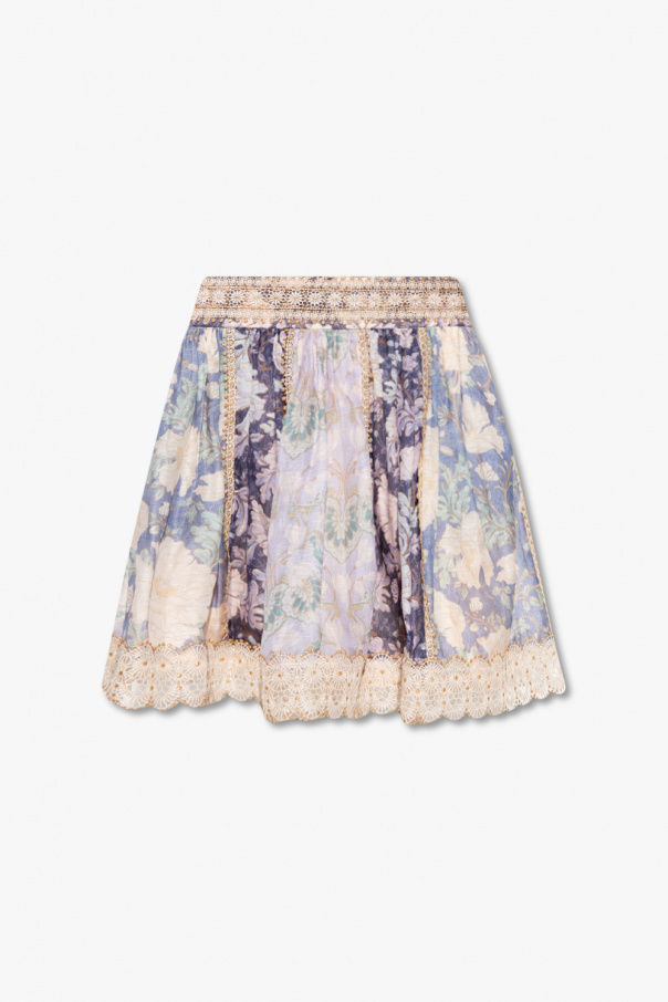 Zimmermann Skirt with floral motif