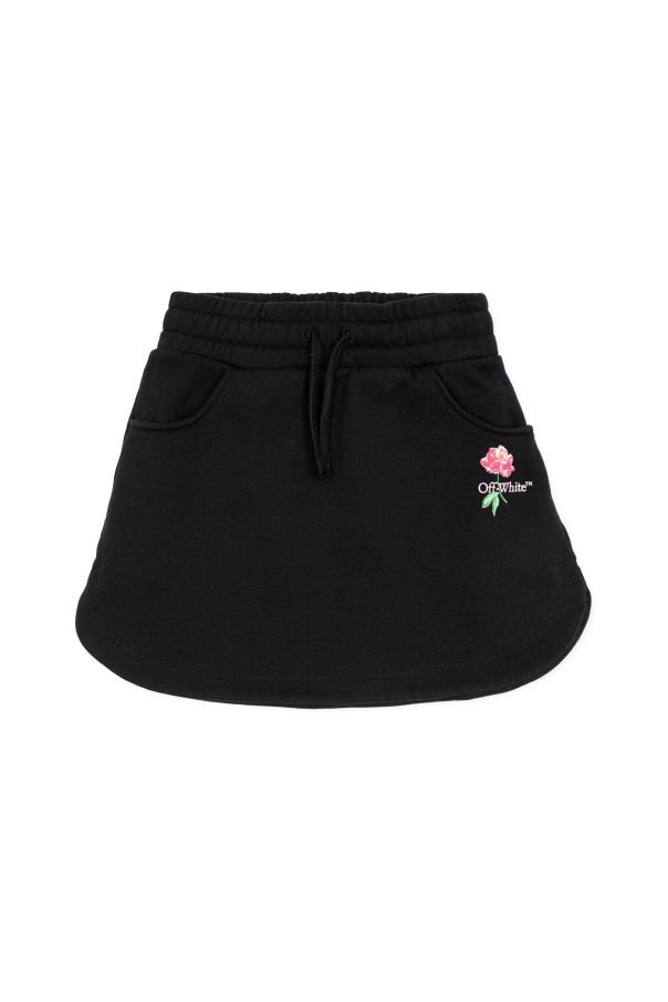 Skirt with logo od Off-White Kids