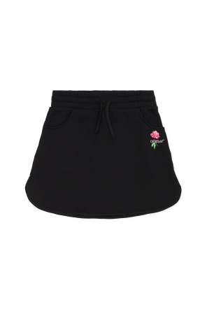 Cotton skirt with pockets