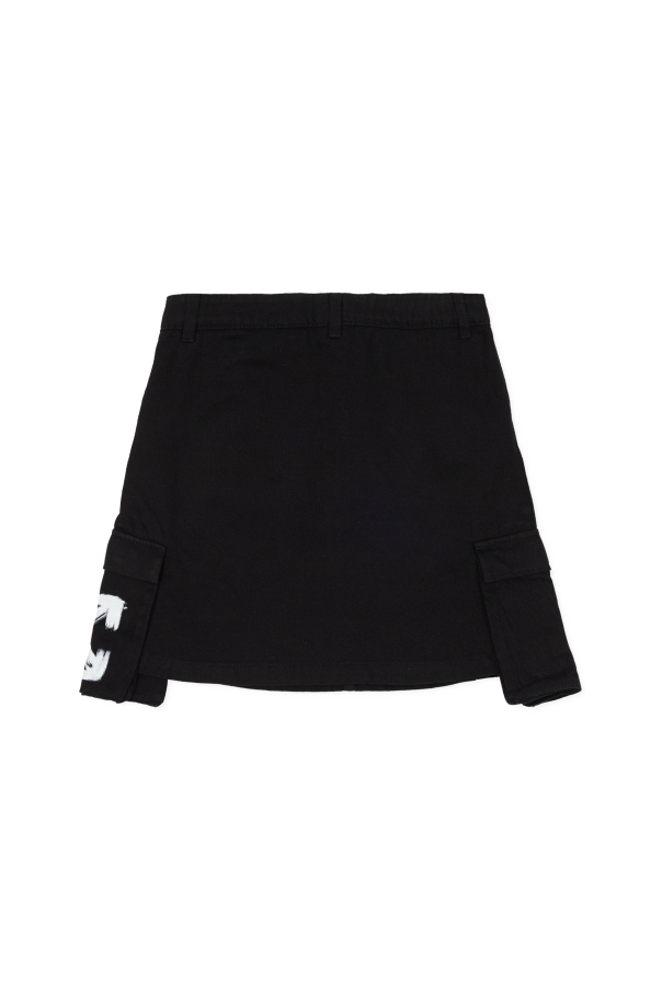 Off-White Kids Printed logo skirt