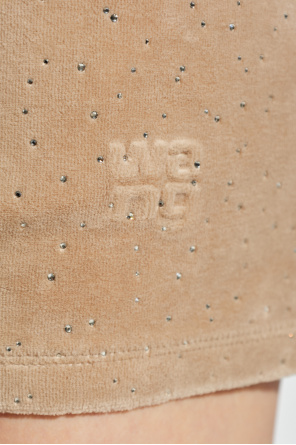 Alexander Wang Skort with shimmering crystals