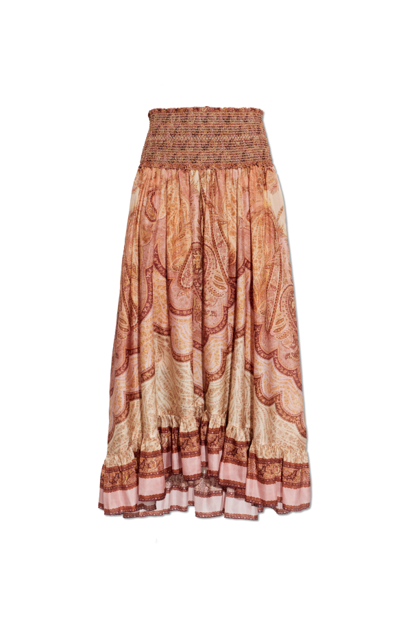 Silk skirt "Wanderlust Frill" od Zimmermann