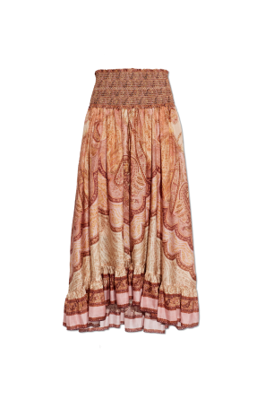 Silk skirt 